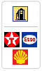 major petrol brands for tomtom POI icon downloads